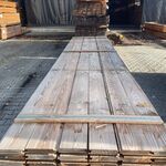 Ca. 60x Douglas Wisselsponning/Halfhoutsrabat, 18x190mm, lengte 500cm
